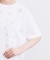 フラワーモチーフスパンコールTシャツ