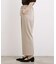 楽ちんできれい見え デニムライクストレッチドロストパンツ