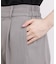 【防しわ/S-3L】美しいシルエットが続く テーパードパンツ