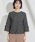 【華やか／1枚でサマになる】上品ツイードブラウス