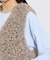 【羽織るだけでお洒落】カールエコファー ジレ