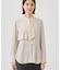【日本製／華やか】フリルデザインブラウス
