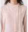 【風合い〇／キレイめ華やか】サイドボウタイニット
