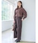 【すっきりシルエット】ワイドクロップドパンツ