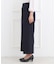 【SS-4Lサイズ／通勤／セレモニー／セットアップ可】タック入りワイドパンツ
