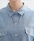 【羽織にも◎】ダンガリーシャツ