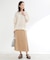 【レイヤードにおすすめ◎】メッシュ風ドライタッチニット