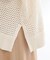 【レイヤードにおすすめ◎】メッシュ風ドライタッチニット