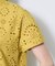 【通勤◎】カットワーク刺繍レース シャツブラウス