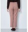 【SS-4Lサイズ／私のパンツ】ストレートシルエット テーパードパンツ