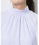 【SS-4Lサイズ／通勤／セレモニー】プチハイネック シフォンブラウス
