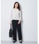 【SS-4Lサイズ／通勤／セレモニー】クルーネック シフォンブラウス