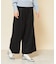 【COLLECTION LINE】ベルト付ガウチョパンツ