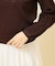 透かしパール調ニット