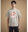 ロゴグラフィック プリントTシャツ
