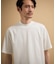 【接触冷感】アイスクリアコットン モックネック Tシャツ