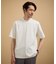 【接触冷感】アイスクリアコットン モックネック Tシャツ