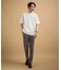 【接触冷感】アイスクリアコットン モックネック Tシャツ