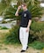 【BOWLER HAT LABEL】アイスクリアコットン ラッキーセブン 半袖Tシャツ
