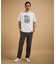モノクロタイルTシャツ