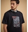 モノクロタイルTシャツ