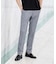 【銘品】播州織り ヘリンボン ストレートパンツ