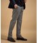 【銘品】播州織り ヘリンボン ストレートパンツ
