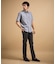 【銘品】播州織り ヘリンボン ストレートパンツ