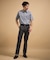 【銘品】播州織り ヘリンボン ストレートパンツ