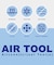 【通気性】AIR TOOL LIGHT Ｔシャツ