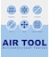 【通気性】AIR TOOL ポロシャツ