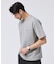 【汗染み軽減/接触冷感】フェイクレイヤード ワンポイント刺繍Ｔシャツ