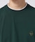 【汗染み軽減/接触冷感】フェイクレイヤード ワンポイント刺繍Ｔシャツ