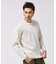 シルケット ボーダー 長袖 Tシャツ
