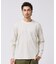 シルケット ボーダー 長袖 Tシャツ