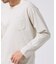 シルケット ボーダー 長袖 Tシャツ