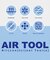 【通気性】AIRTOOL LIGHT オープンカラー半袖シャツ