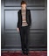 【BOWLER HAT LABEL】CARREMANツイルジャージ スラックス