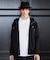【BOWLER HAT LABEL】ジップアップ スウェットパーカー