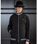 【BOWLER HAT LABEL】ダウンファブリック トラックジャケット