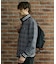 【BOWLER HAT LABEL】ダウンファブリック トラックジャケット