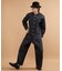 【525DENIM】14ozデニム ノーカラーGジャン