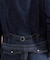 【525DENIM】14ozデニム ノーカラーGジャン