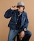 【525DENIM】14ozデニム カバーオール