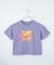 【110－160】レトロロゴTシャツ/洗濯機OK