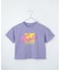 【110－160】レトロロゴTシャツ/洗濯機OK