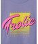 【110－160】レトロロゴTシャツ/洗濯機OK