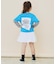 【110－160】レイヤード風デニムアップリケロンTee