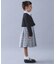 【120-130/3点セット】ジャケット＆チェックワンピース/入園・卒園・入学