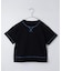 【110－160】配色ステッチガゼットTEE
